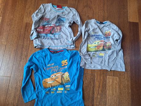 Tričká mcqueen 9ks, 110/116, 110