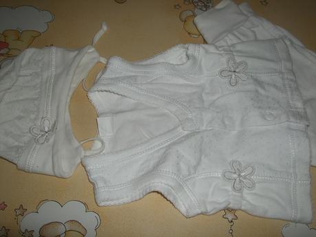 Komplet súpravička 56-62 + čiapka, richelieu,62