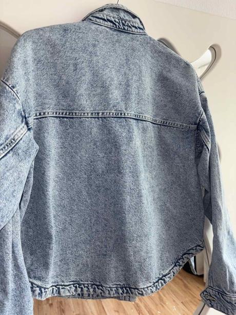 Oversized denimova bunda zara xs, zara,34 - xs