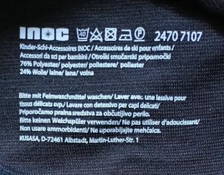 Vlnená kukla inoc detská, 