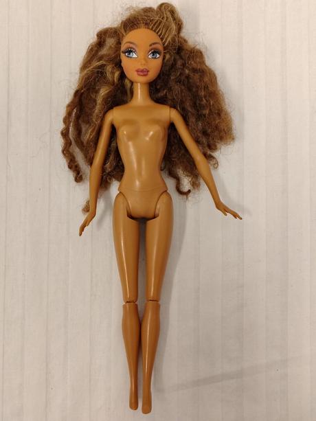 Retro bábika madison reálne riasy my scene mattel, 