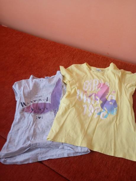 Tričká 10ks s krátkym rukávom 146/152, 146