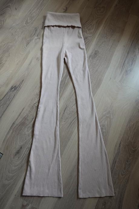Rebrované nohavice zara, zara,s