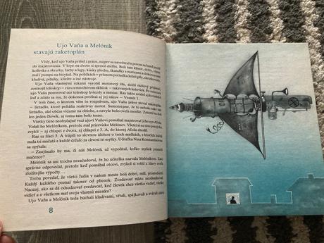 Neobyčajné príhody bebešku a melónika-1. vyd.1990, 