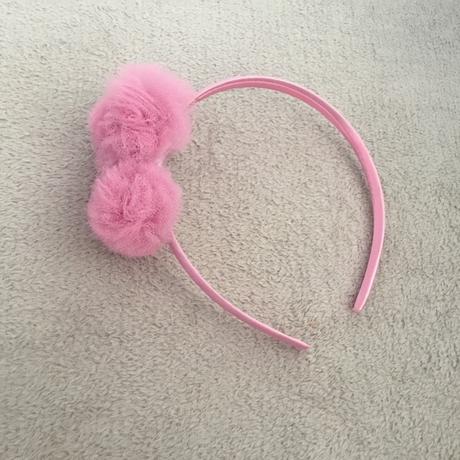 Čelenka baletka, z tylu, 