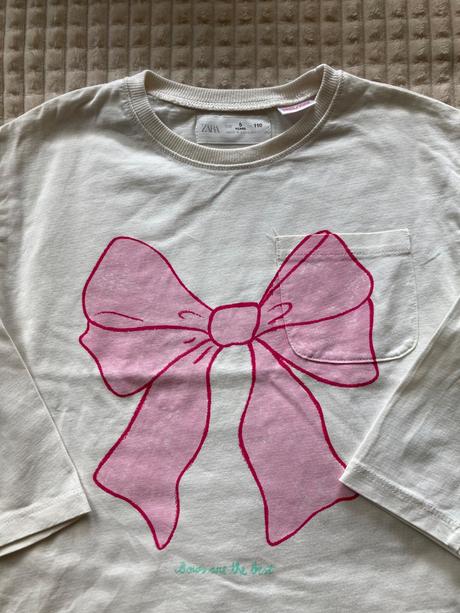 Tričko mašľové zara, zara,110