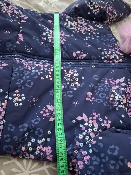Dievčenský zimný kabát zabel 140/146, lewro,140