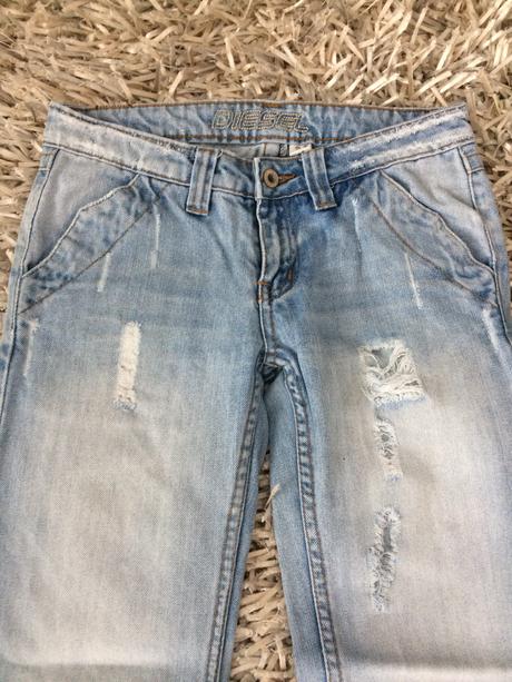 Diesel roztrhané rifle top stav, diesel,xs