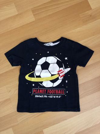 Tricko s loptou, h&m,92