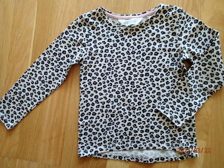 Tričko hm 2xoblečené, h&m,110