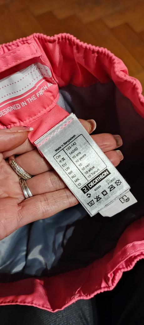 Lyžiarske nohavice, decathlon,134