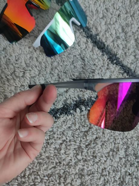 Cyklistické slnečné, polarizačné okuliare, 