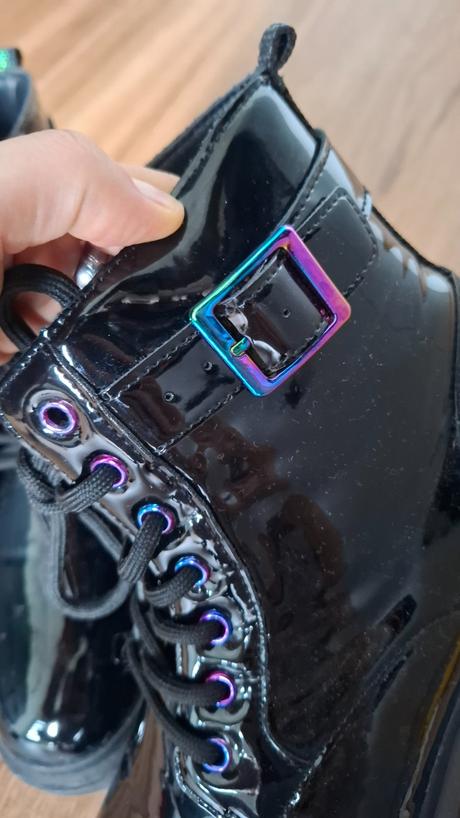 Dievcenske leskle topanky, f&f,38