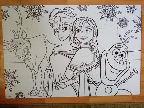 Puzzle disney frozen od 3 rokov,