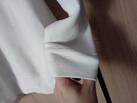 Biela mikina l/xl, xl