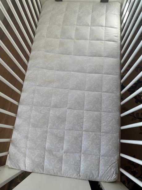 Detska postielka s matracom, šírka (cm): 60,dĺžka (cm): 120