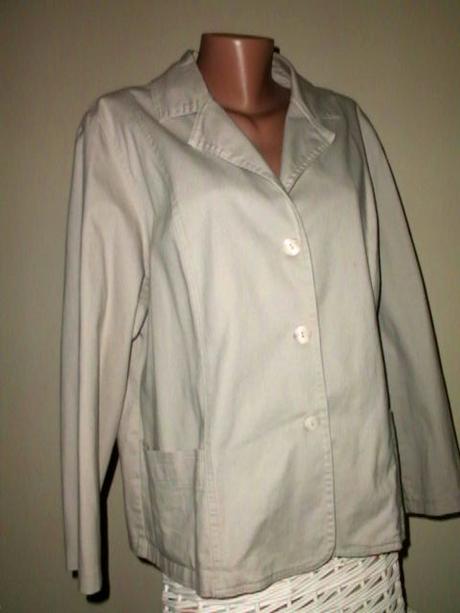 Béžové športovo-elegantné sako pre moletku, 50