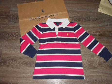 Ralph lauren dievčenské tričko dlhý rukav 110, ralph lauren,110