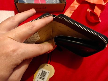 Dámska kožená peňaženka malá vuch, 