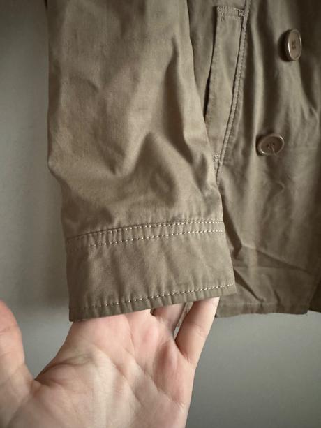 Dámsky hnedý trenčkot, s