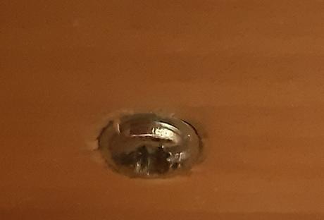 Ruzova uchytka konik+2 koncovky na garnize, 