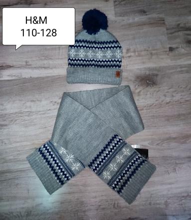 Set čiapka šál, h&m,116