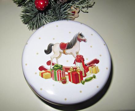 Villeroy boch - plechová dóza koník,