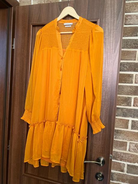 Oranžové šaty reserved, reserved,m