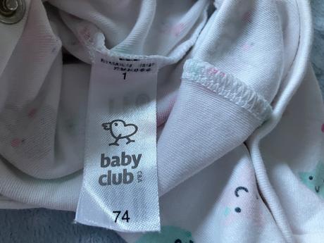 Dupačky, baby club,74