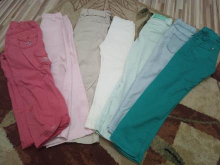 Balík nohavíc riflí pre dievčatko, 104–116