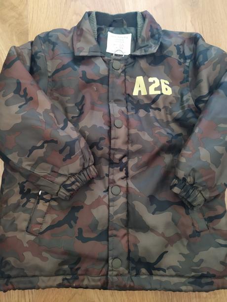 Prechodná maskacova bunda, zara,104