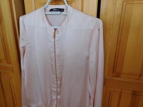 Saténová ležerná mikinka-trikot-34/36v gina, gina,36