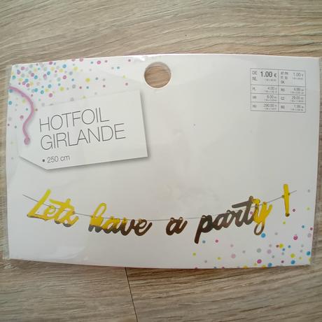 Dekorácia na oslavu, 