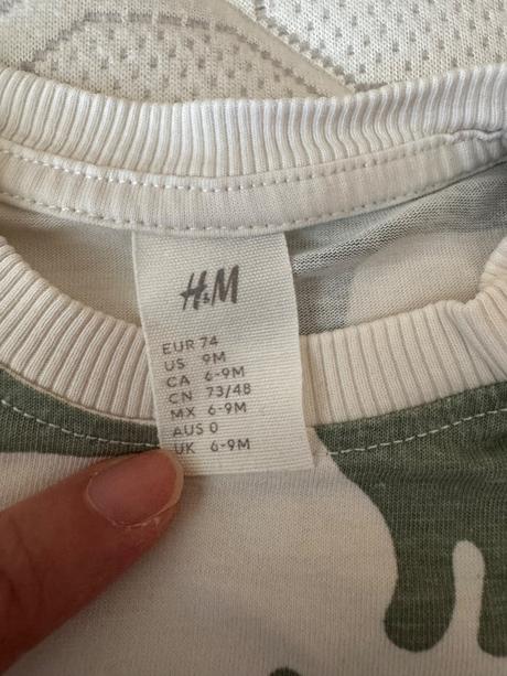 Letný komplet, h&m,74