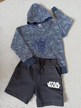 Tenká mikina a kraťasy 116, sinsay,116