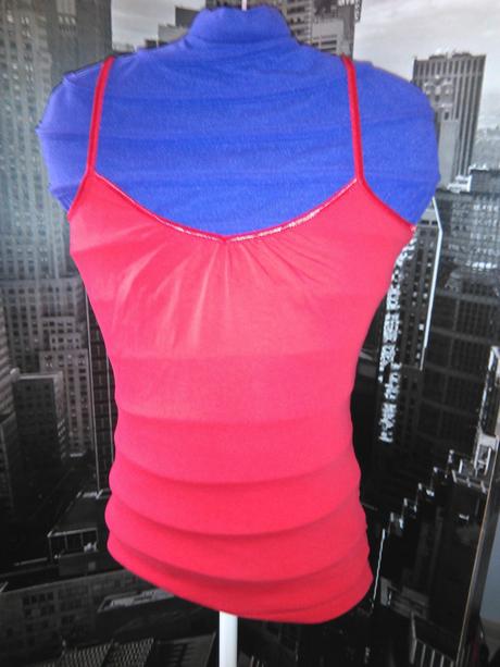 Červený top camaieu, camaieu,s