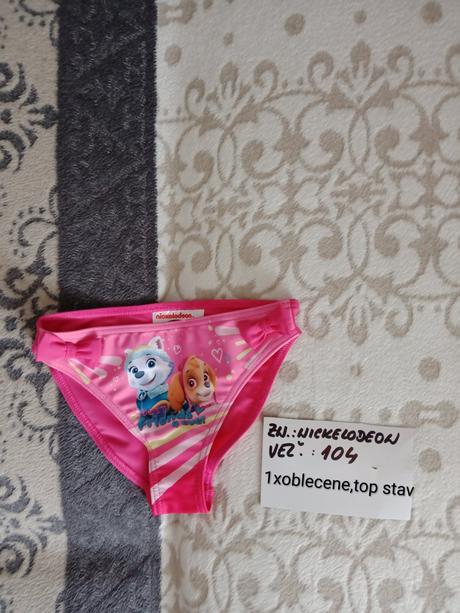 Spodný diel plaviek zn.nickelodeon veľ.104, nickelodeon,104