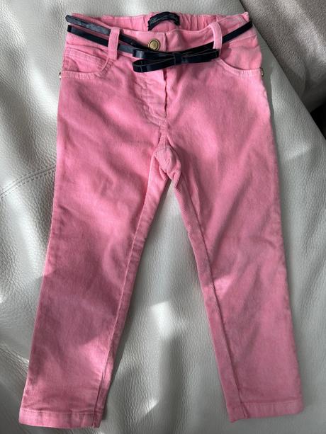 Blumarine elasticke nohavice jemný mensester vel.3, 98