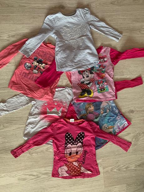 Trička s dlhým rukávom, disney,110