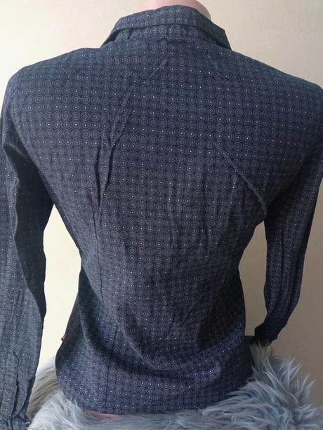 Dámska vzorovaná košeľa slim, s