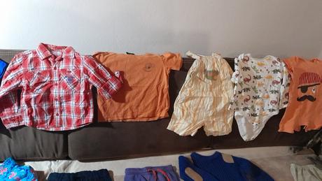 Balík oblečenia chlapec 80-86, 68–80