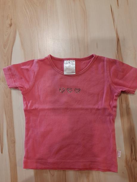 Tričko so srdiečkami, 98