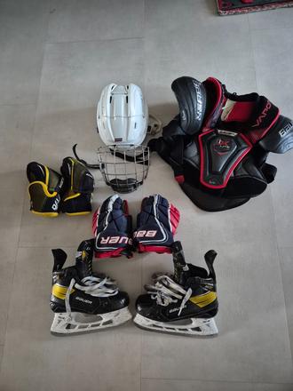 Hokejová výstroj pre brankara, bauer,xs