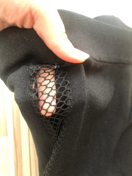 Leginy zara knit so sieťkou l/xl, zara,l