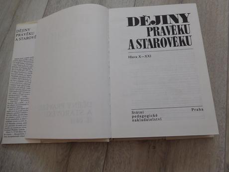 Kniha dejiny praveku a starovieku ii, 