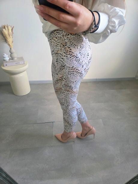 Elisabetta franchi vzorované nohavice xs/s, xs