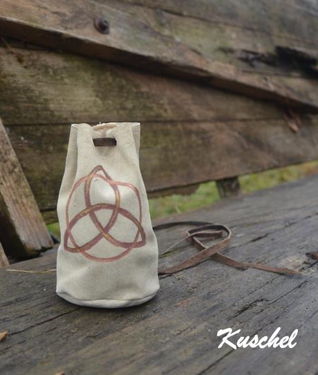 Maľované kožené vrecúška, 