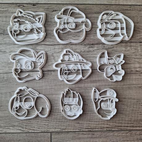 Vykrajovačky paw patrol, 