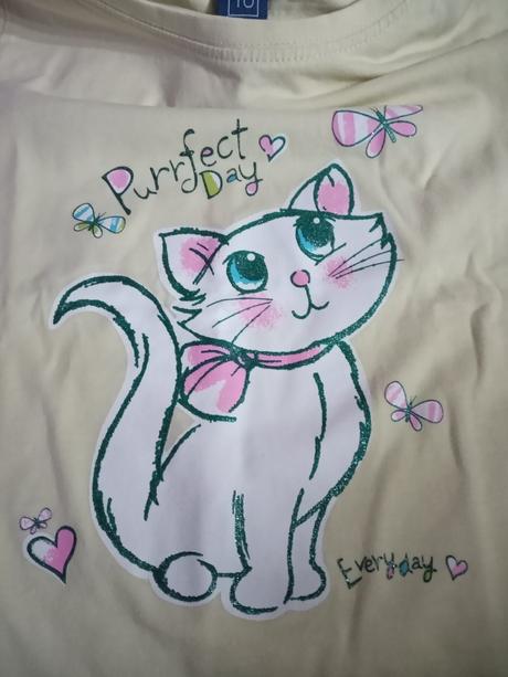 Tričko s mačičkou 122, tu,122