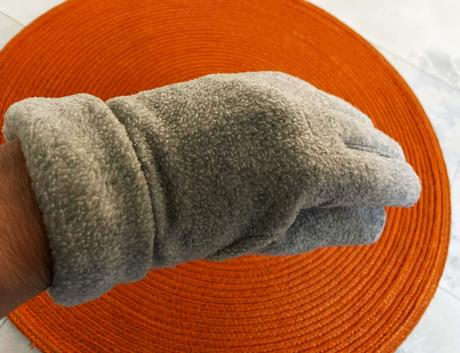 Flisové rukavice, l